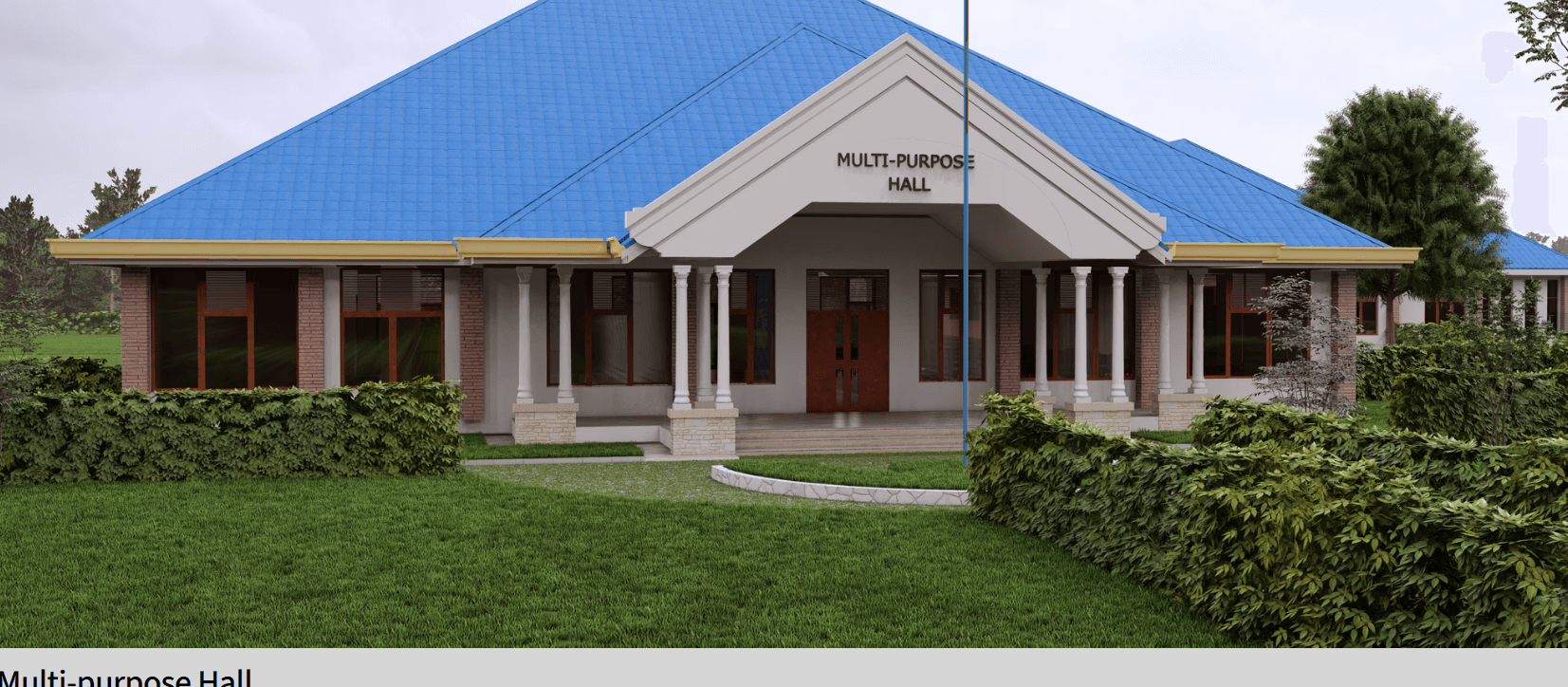 Overview render of Sirisia Leadership Academy grounds